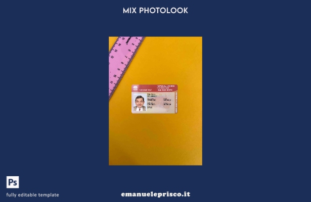 stile verificato Modello FRONTALE photolook con licenza nazionale Australia Nuov
